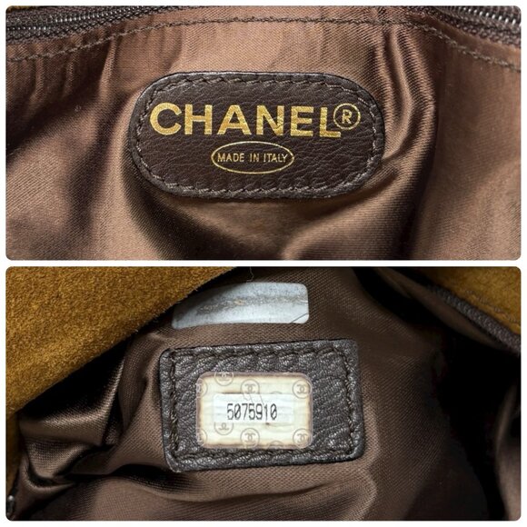 CHANEL Vintage CC Mark Logo Crossbody Shoulder Bag 2way Bag Fringe [106365] - Picture 14 of 14